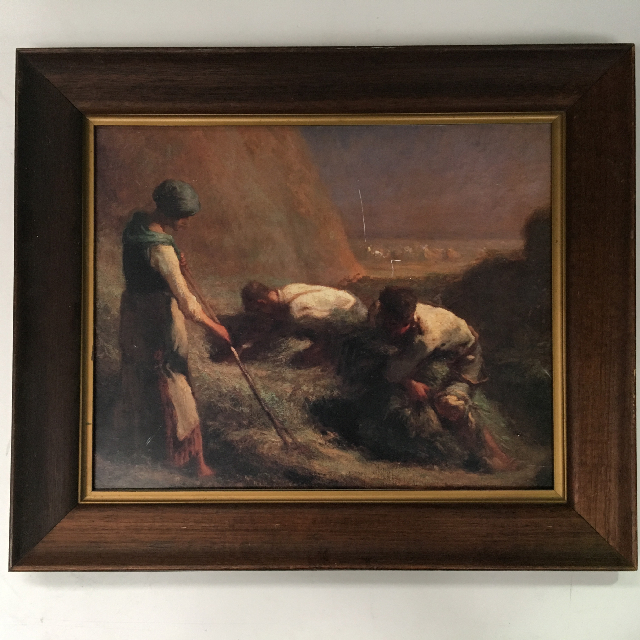ARTWORK, Classical Painting (Medium) - Haystacks 1